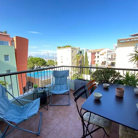 Appartamento Family - Terrace - Parking - 4-5 People Antibes